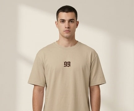 Oversized 99 Ovelhas bege