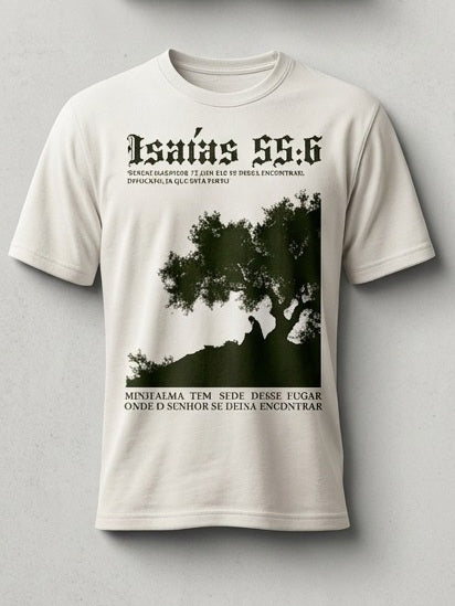 CAMISETA ISAIAS OFF WHITE